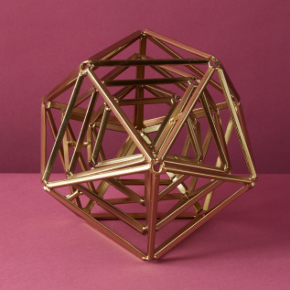 9in Metal Pentagon MADE IN INDIA